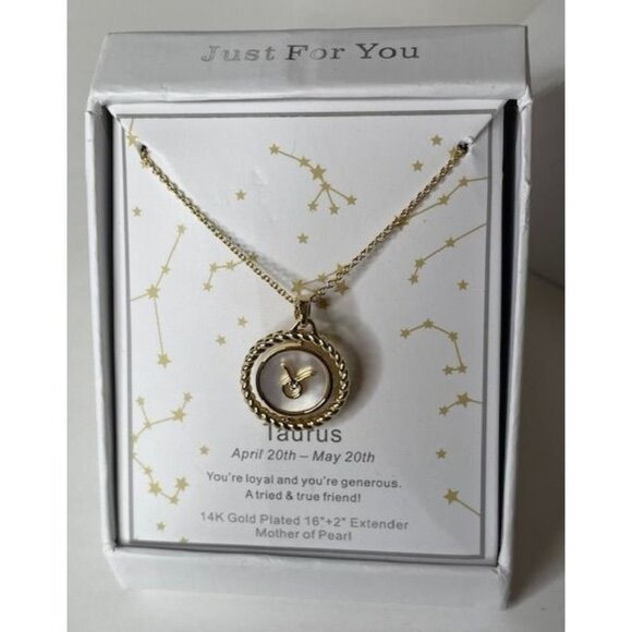 Initially Yours Zodiac TAURUS Pendant Necklace - Picture 4 of 6